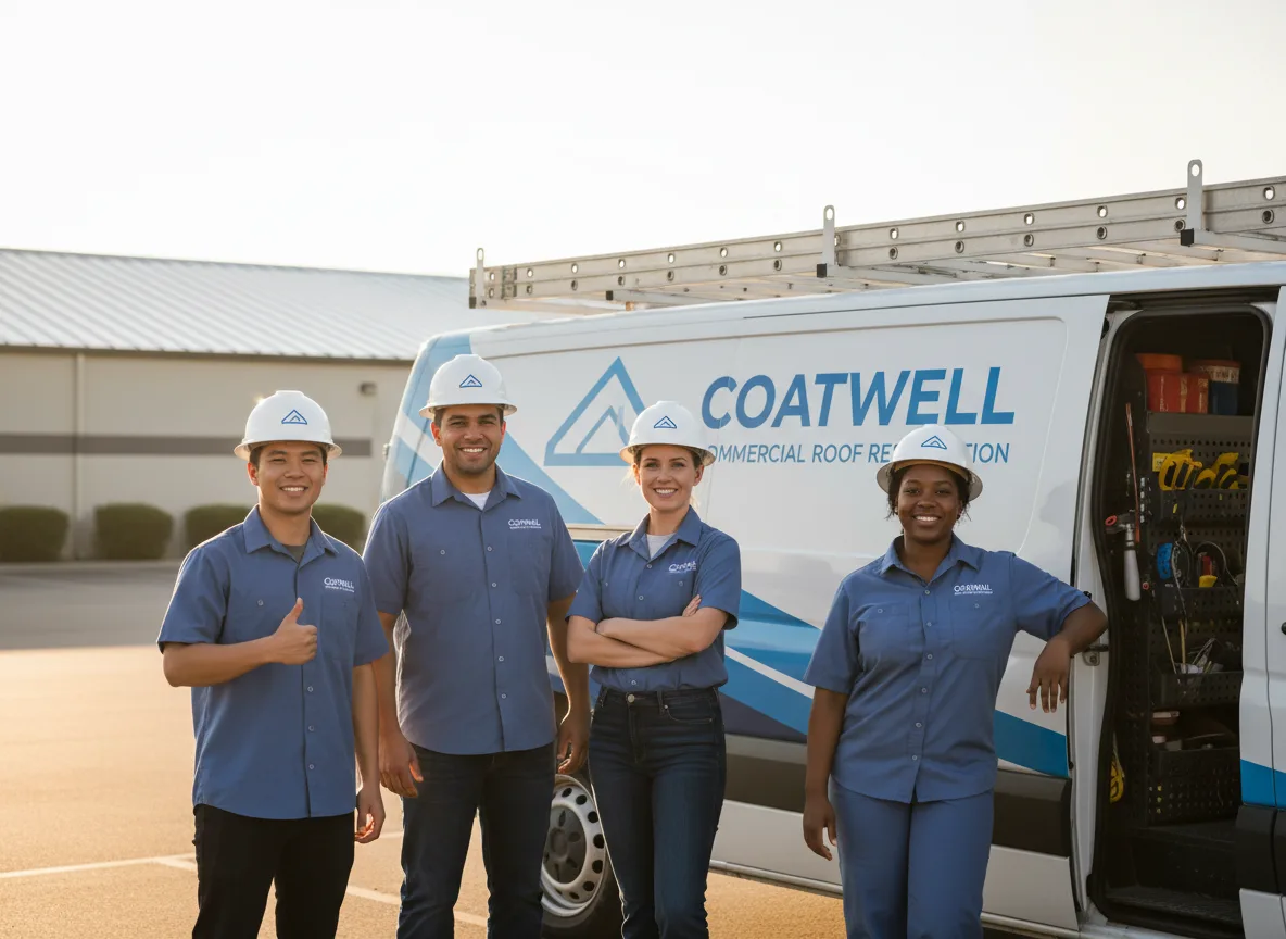 Commercial roof coating company in Elton, PA